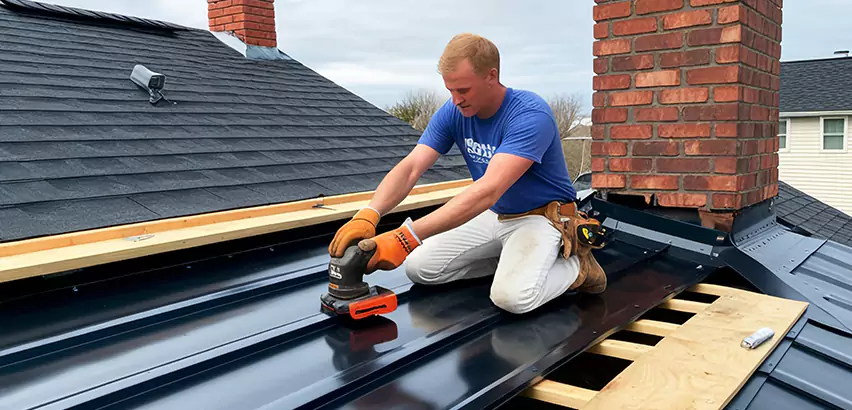 Metal Roof Leak Repair in Bloomington