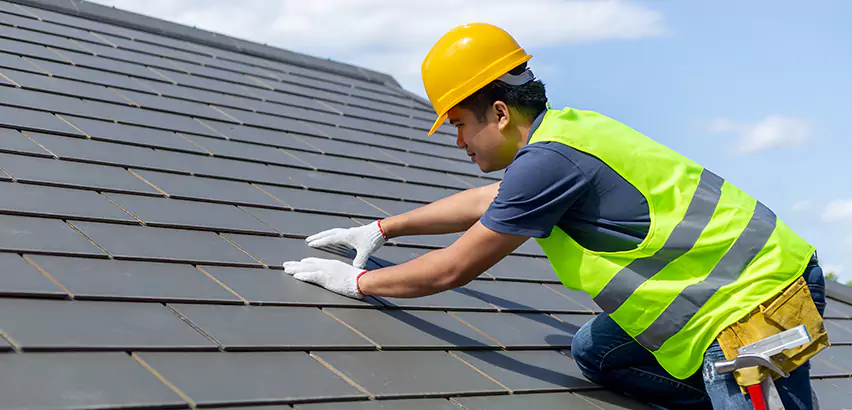 Slipped Slate Repair in Bloomington