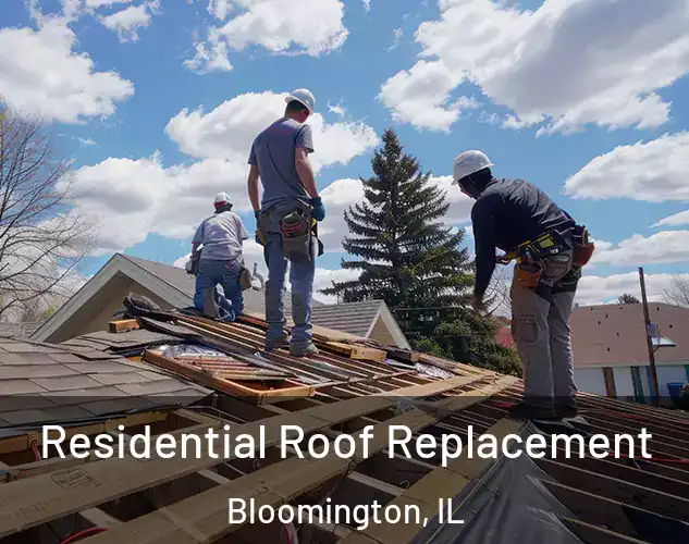  Residential Roof Replacement Bloomington, IL